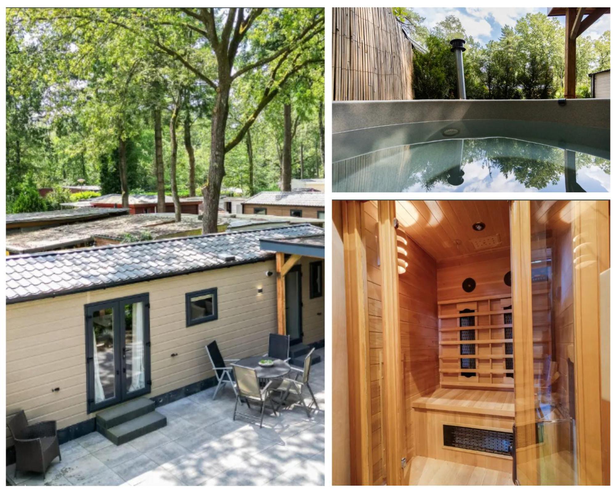 Veluwe Hoenderloo Luxury Chalet With Private Sauna And Hot Tub - Swimming Pool Tennis Court Supermarket Bowling Alley Theatre And Entertainment For Children Екстериор снимка